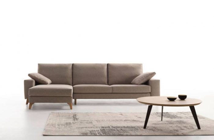 sofá fijo Anya en el salón