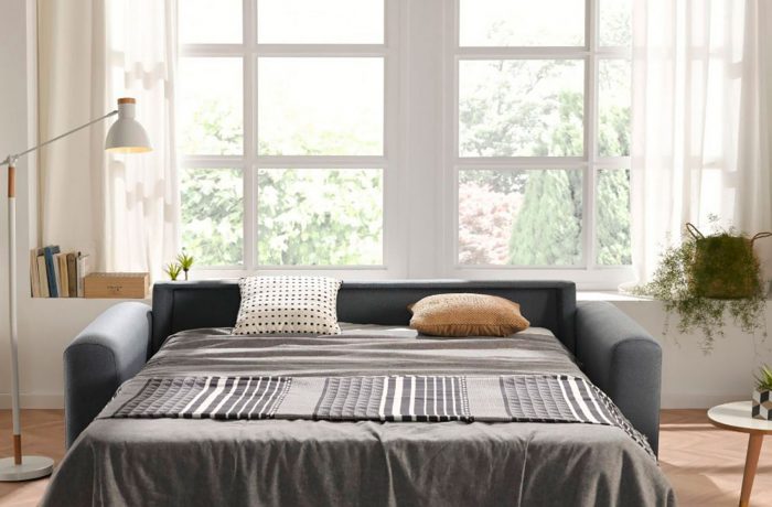 Sofá cama Vera abierto